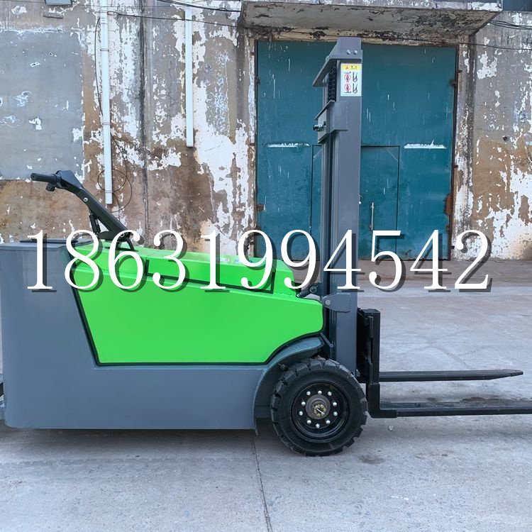 毕节市小型电动叉车1吨2吨步行站驾式电瓶堆高充电装卸车液压升降车铲车